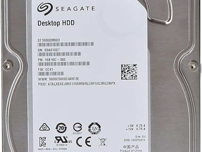 Seagate 6 TB qattiq disk
